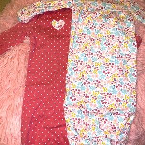 2 piece newborn nightgown